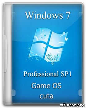 Windows 7 professional SP1 (x64) by CUTA v1.1 (2015) [RUS]